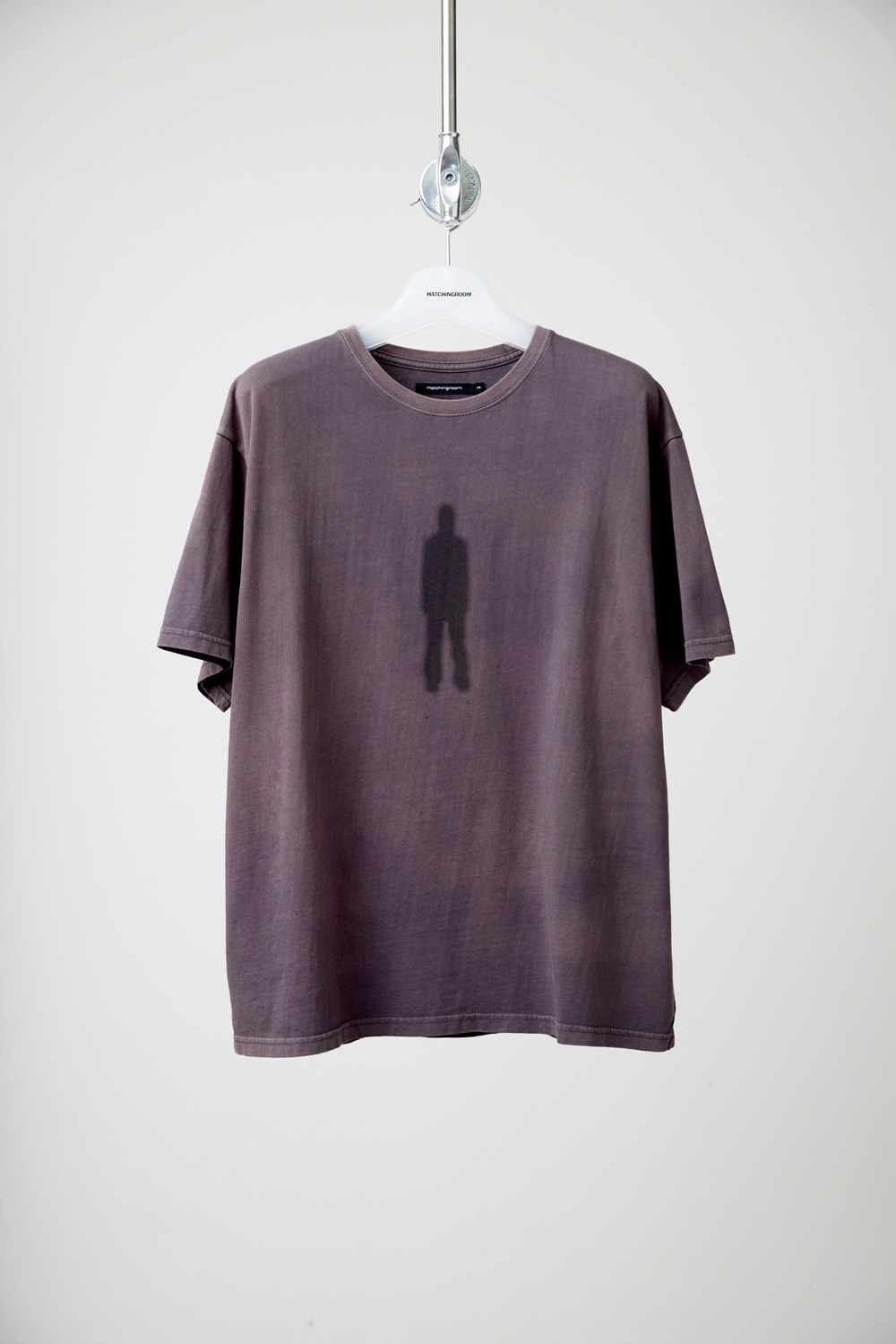 VTG Ghost Tee 1/2 Washed Purple Charcoal