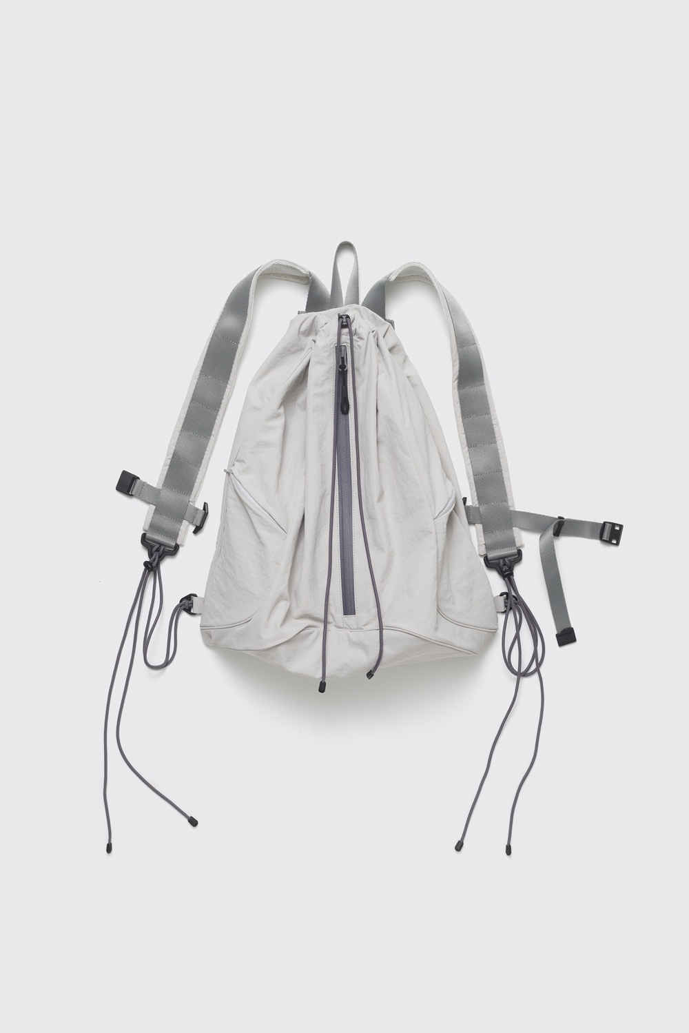 String Backpack Nylon Light Grey (3rd Restock)