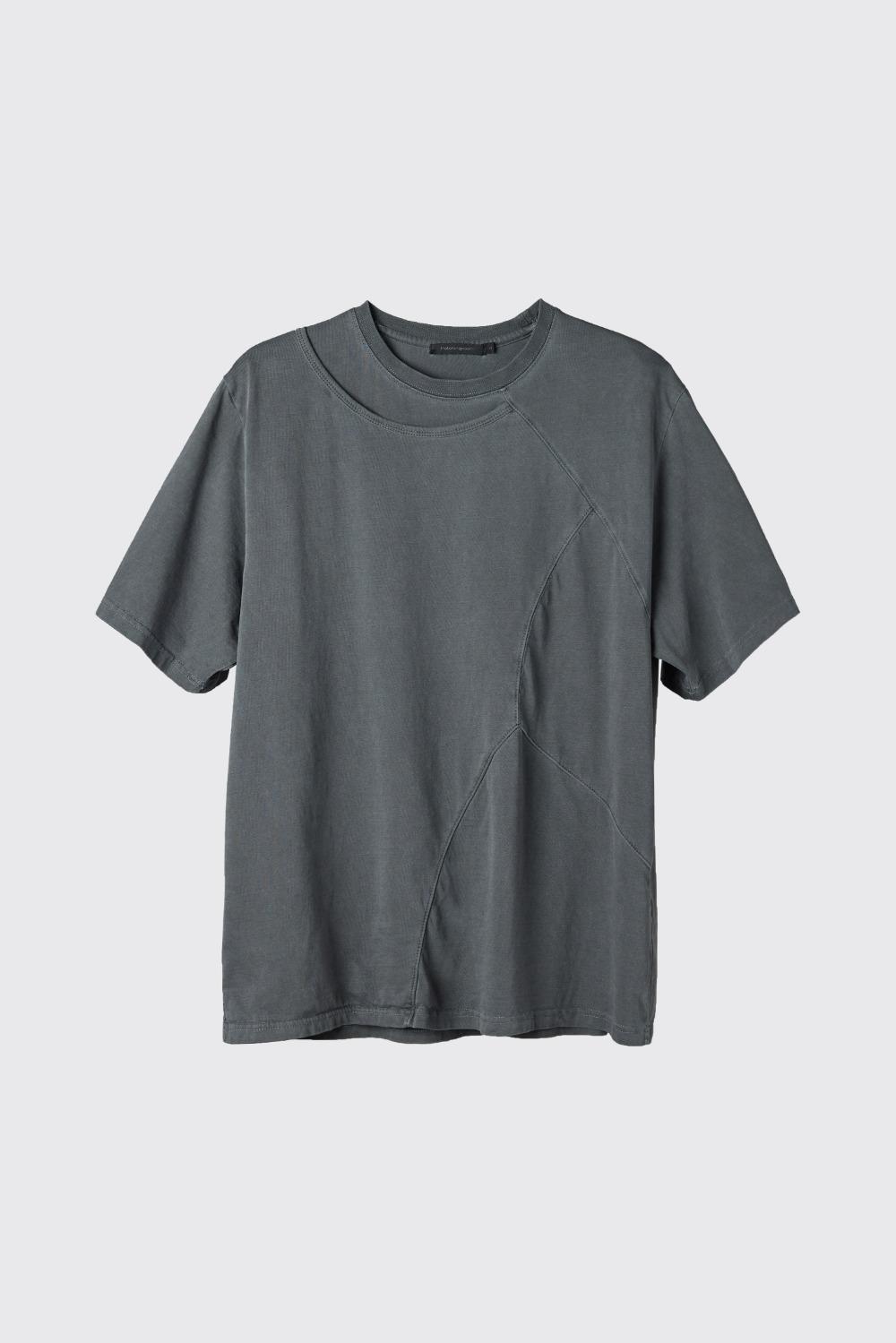 Dyed Gathering Tee V2 Charcoal