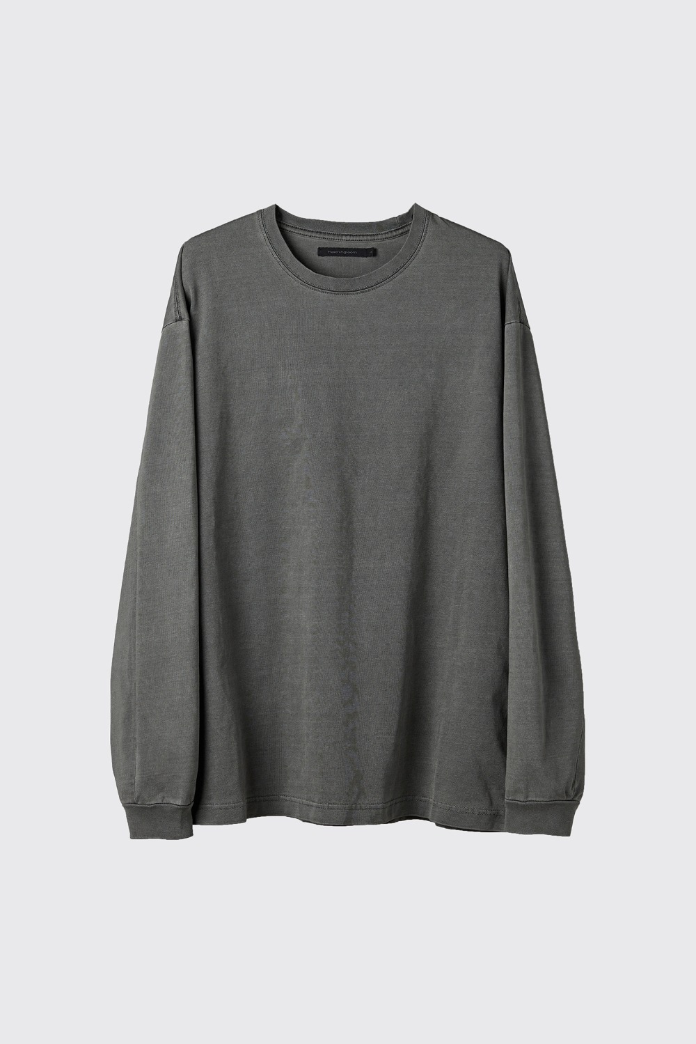 Layering T-shirt Dyed Charcoal