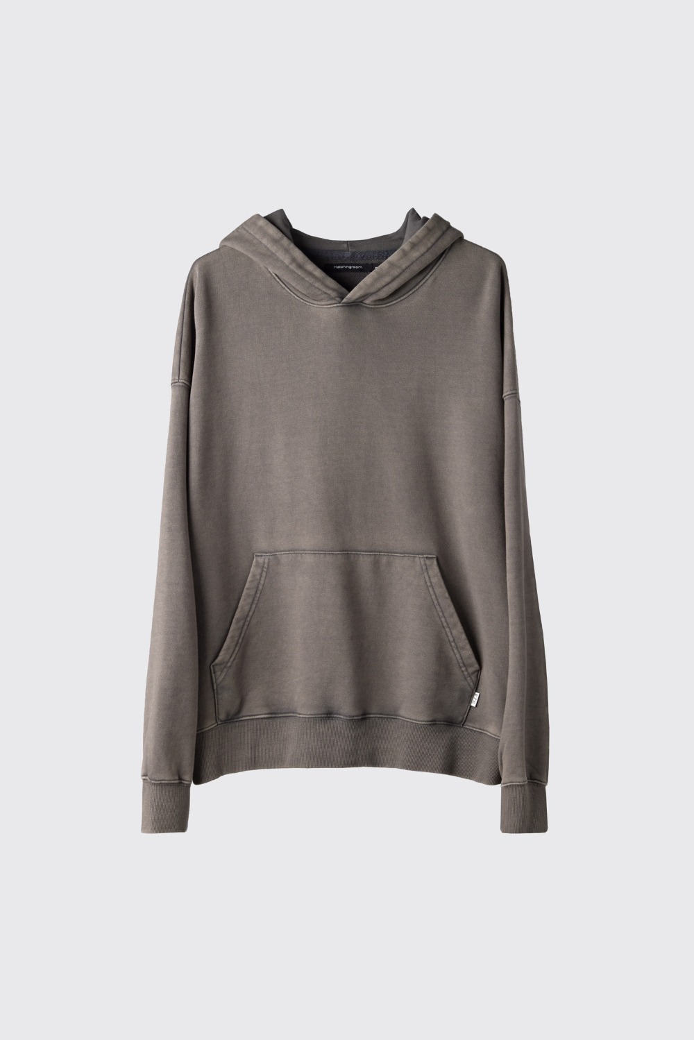Layering Hoodie Washed Charcoal